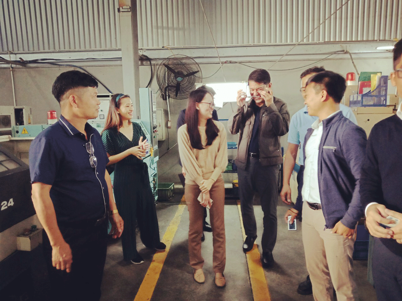 Doan khach nhật tham nha may năm 2019 Doan khach nhật tham nha may năm 2019