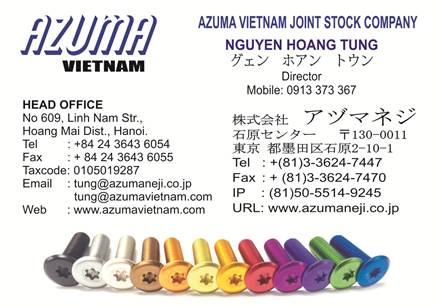 AZUMA VIỆT NAM AZUMA VIỆT NAM